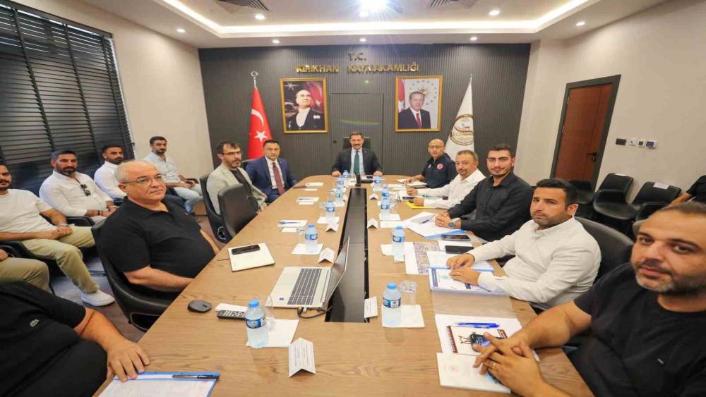 Kırıkhan&rsquo;da rezerv alanlarında y&uuml;r&uuml;t&uuml;len &ccedil;alışmalar değerlendirildi
