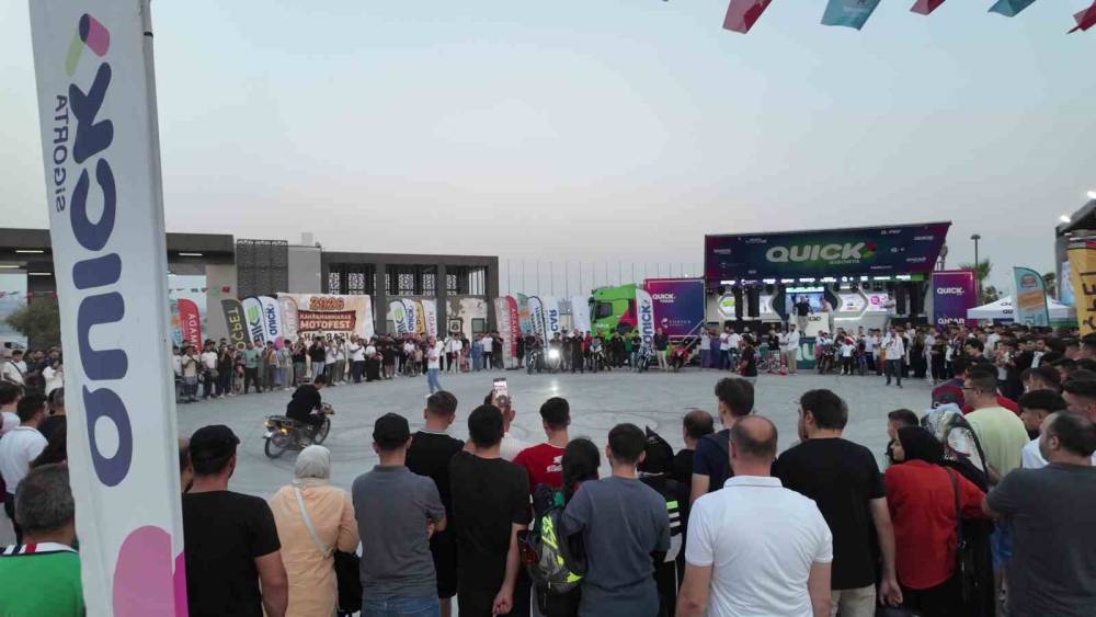 2. Quick Sigorta Kahramanmaraş Motofest 50 bin ziyaret&ccedil;iyi ağırladı
