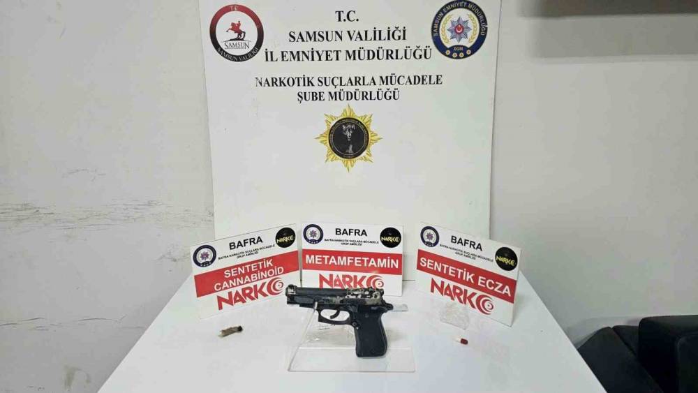 Bafra&rsquo;da uyuşturucu operasyonu: 1 tutuklama
