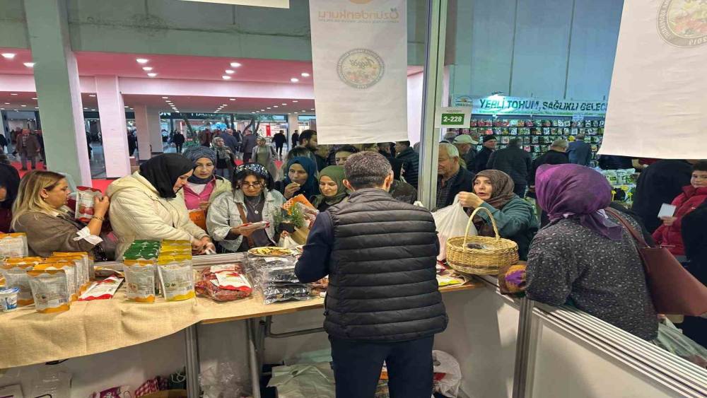 İneg&ouml;l&rsquo;&uuml;n tarımsal değerleri Bursa Tarım Fuarı&rsquo;nda tanıtılıyor
