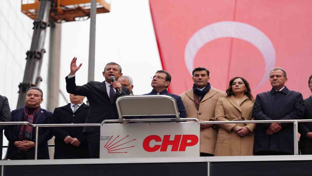 CHP Genel Başkanı Özel: 