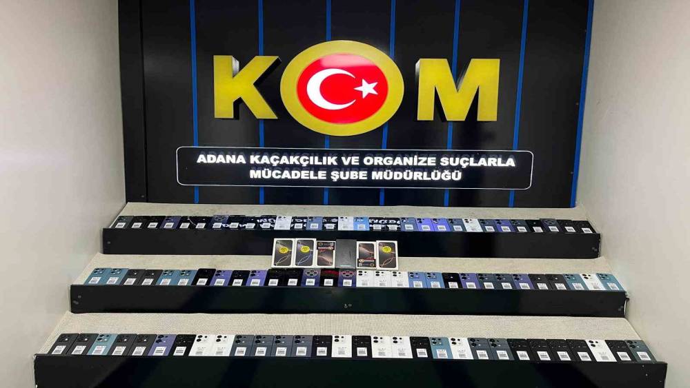 Fren-debriyaj hava tüpünden kaçak telefonlar çıktı
