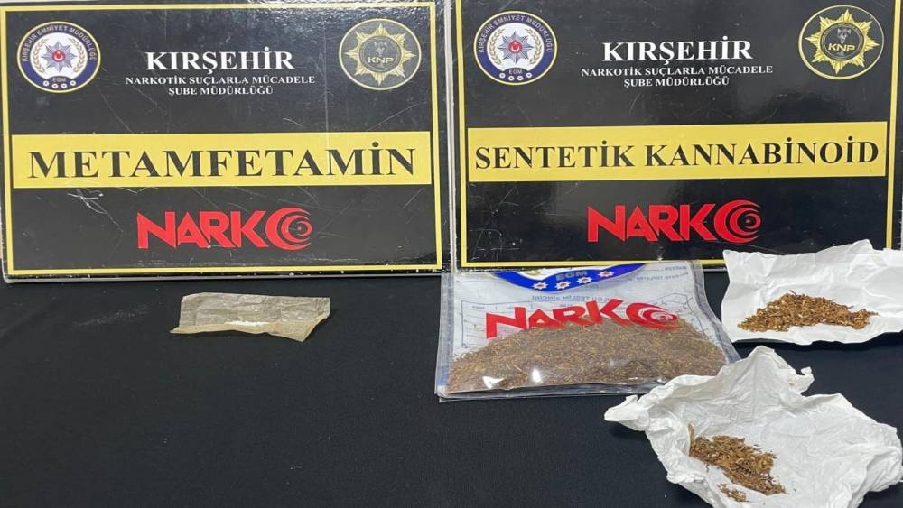 Kırşehir&rsquo;de uyuşturucu operasyonu: 1 ş&uuml;pheli tutuklandı
