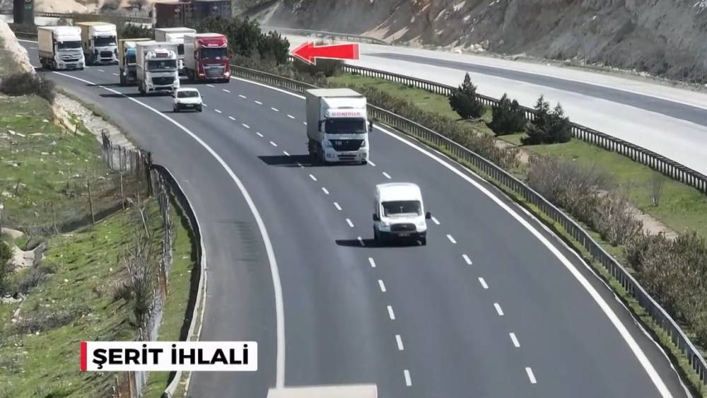 Jandarmadan dron destekli trafik denetimi: 4 bin 234 araca ceza
