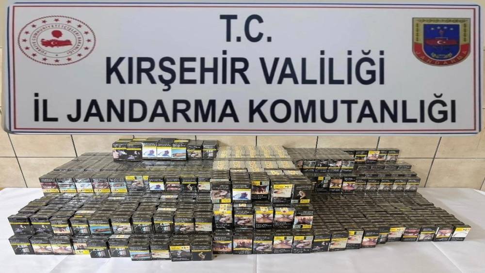 &Ccedil;i&ccedil;ekdağı&rsquo;nda ka&ccedil;ak sigara operasyonu
