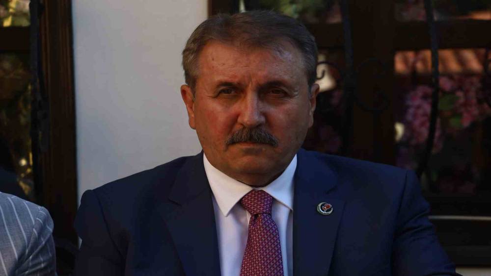 BBP Genel Başkanı Destici: "(Yazıcıoğlu soruşturması) Kusuru ve kastı olanlar mutlaka meydana &ccedil;ıkarılacak"
