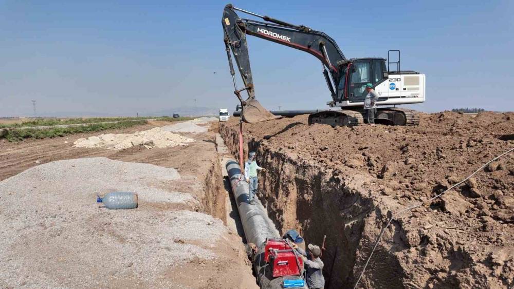 G&ouml;lbaşı i&ccedil;me suyu projesinin y&uuml;zde 65&rsquo;i tamamlandı
