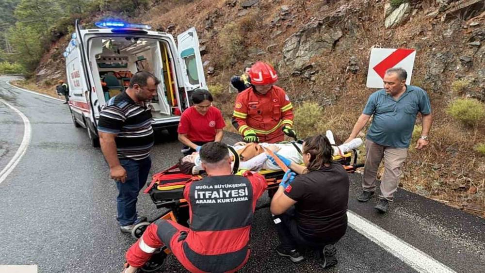 G&ouml;cek&rsquo;te trafik kazası

