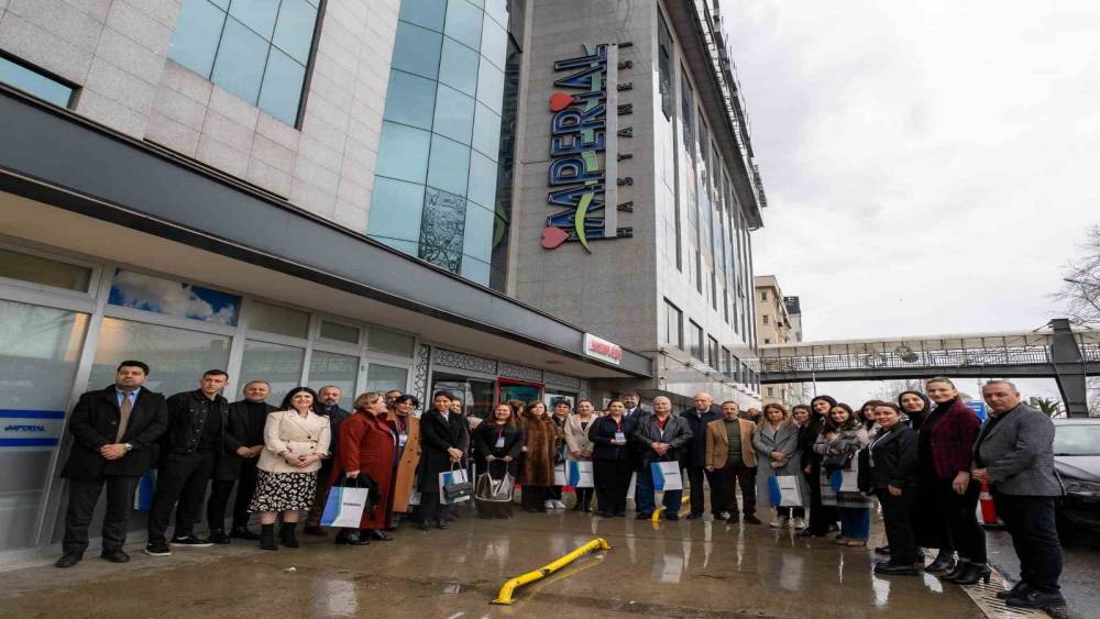 Gürcistan sağlık sektörü temsilcilerinden Özel İmperial Hastanesi’ne ziyaret
