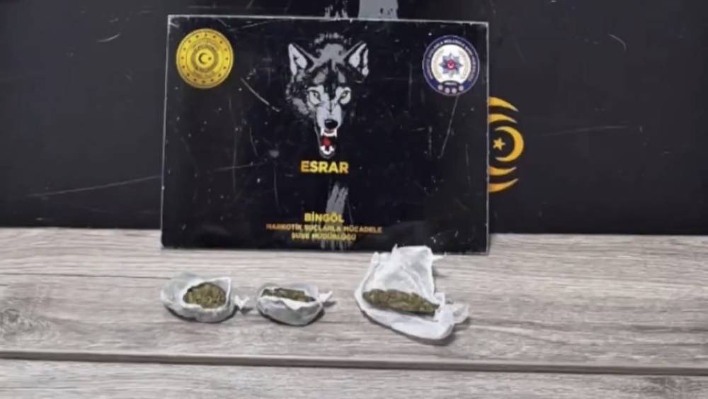 Bing&ouml;l&rsquo;de uyuşturucu operasyonu: 1 tutuklama
