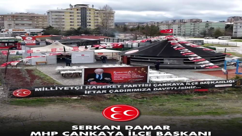 MHP &Ccedil;ankaya İl&ccedil;e Başkanlığı 8&rsquo;inci yılında iftar programlarına devam ediyor
