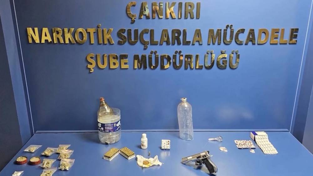 &Ccedil;ankırı&rsquo;da uyuşturucu operasyonu: 12 g&ouml;zaltı
