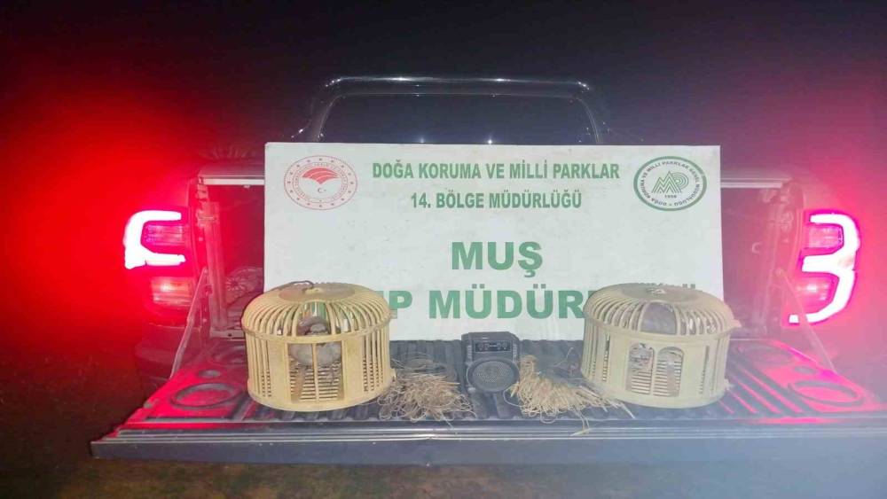 Muş&rsquo;ta ka&ccedil;ak keklik avına su&ccedil;&uuml;st&uuml;: 65 bin TL ceza kesildi
