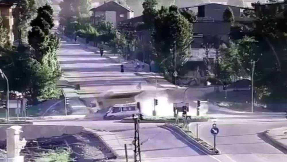 Y&uuml;ksekova&rsquo;daki feci kazanın g&ouml;r&uuml;nt&uuml;leri ortaya &ccedil;ıktı
