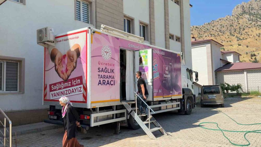 Uludere&rsquo;de mobil KETEM aracı hizmete başladı
