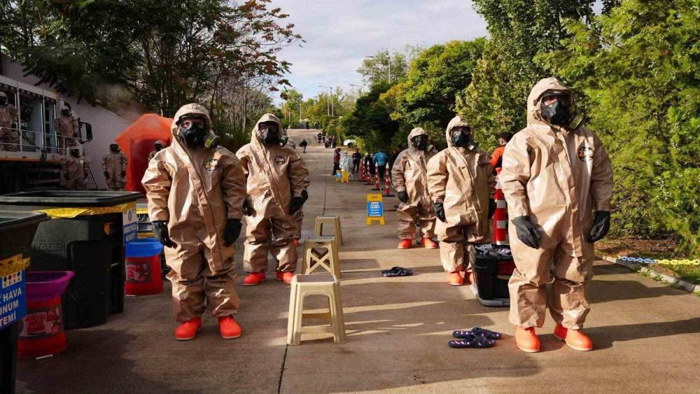 AFAD&rsquo;dan Kırıkkale&rsquo;de geniş kapsamlı end&uuml;striyel kaza tatbikatı
