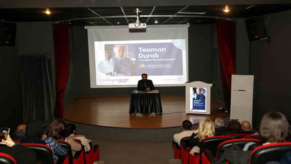 Filozof Teoman Duralı’ya anlamlı program
