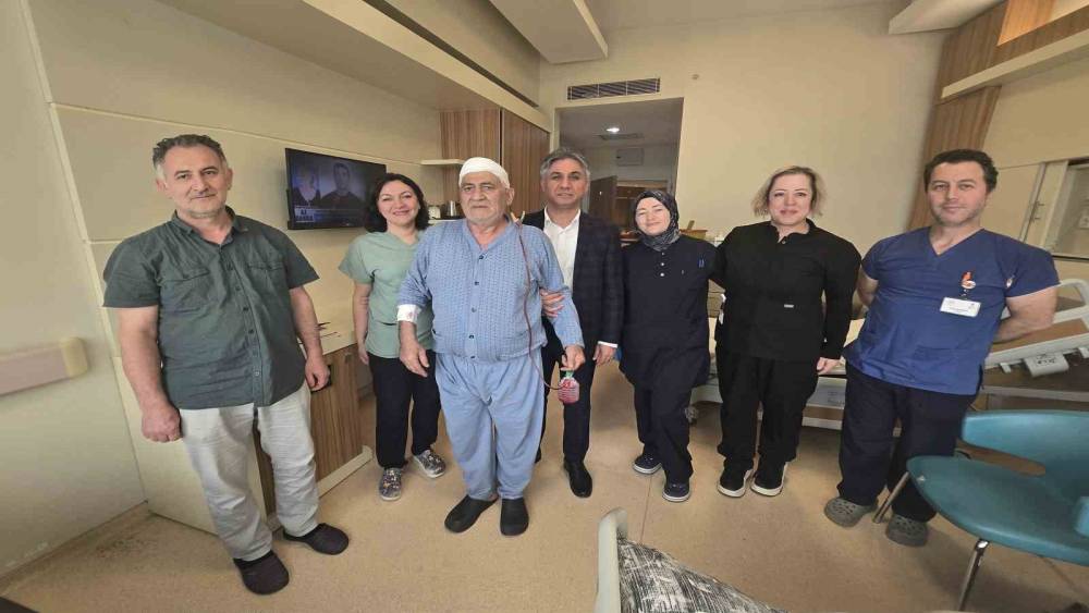 Ordu&rsquo;da yaşlı hasta beyin t&uuml;m&ouml;r&uuml; ameliyatıyla sağlığına kavuştu

