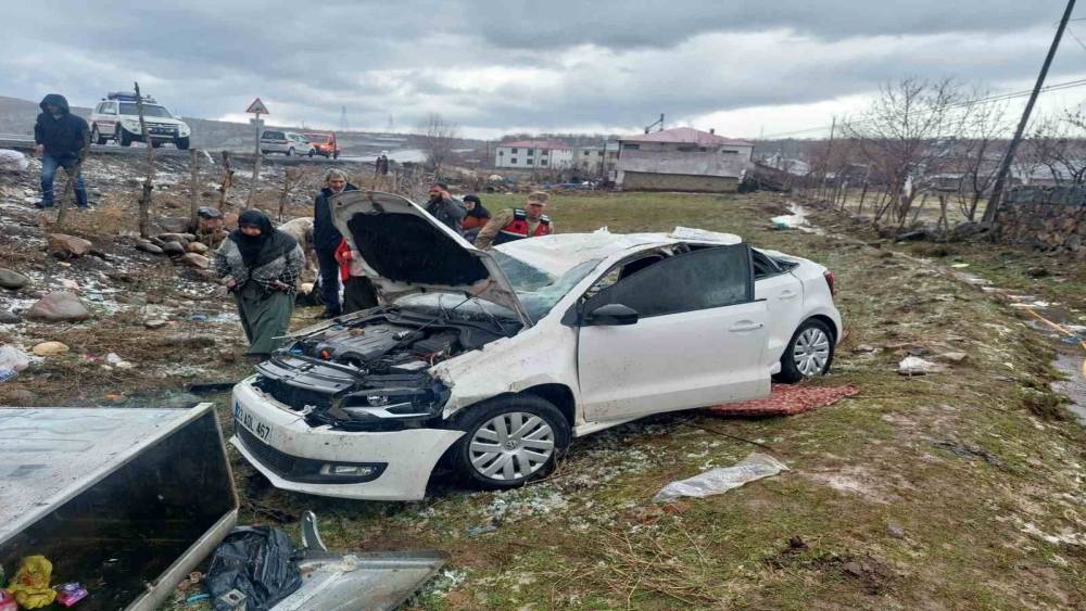 Bing&ouml;l&rsquo;de trafik kazası: 7 yaralı
