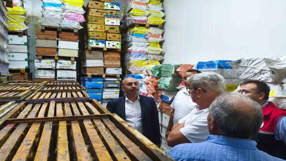 Havran&rsquo;da arı &uuml;r&uuml;nlerinin muhafazası değerlendirildi
