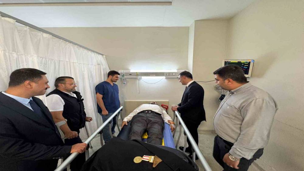 İki otomobil &ccedil;arpıştı, Kıbrıs gazisi yaralandı
