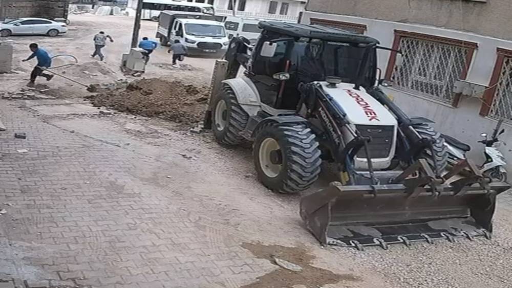 Adıyaman&rsquo;da doğalgaz borusu patladı
