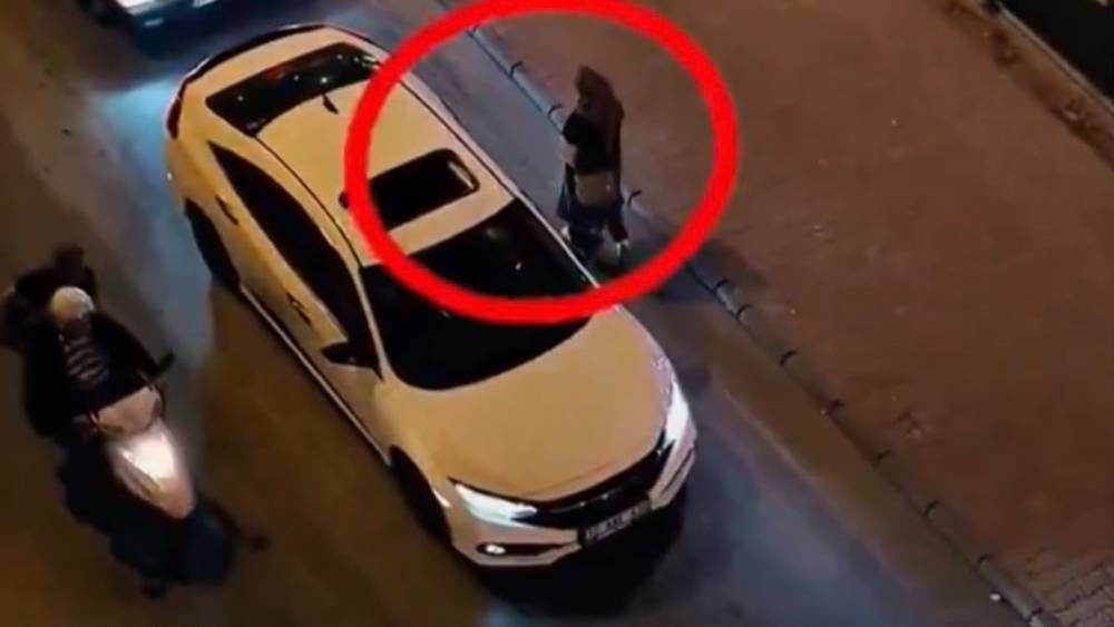 Gaziantep&rsquo;te yollarda dilencilik yapanlara dron destekli zabıta denetimi
