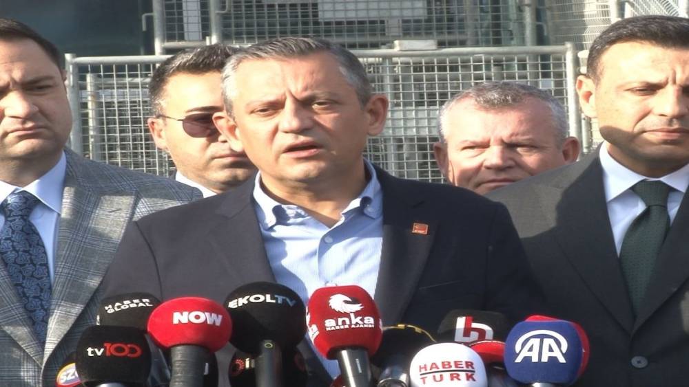 CHP Genel Başkanı Özel: 