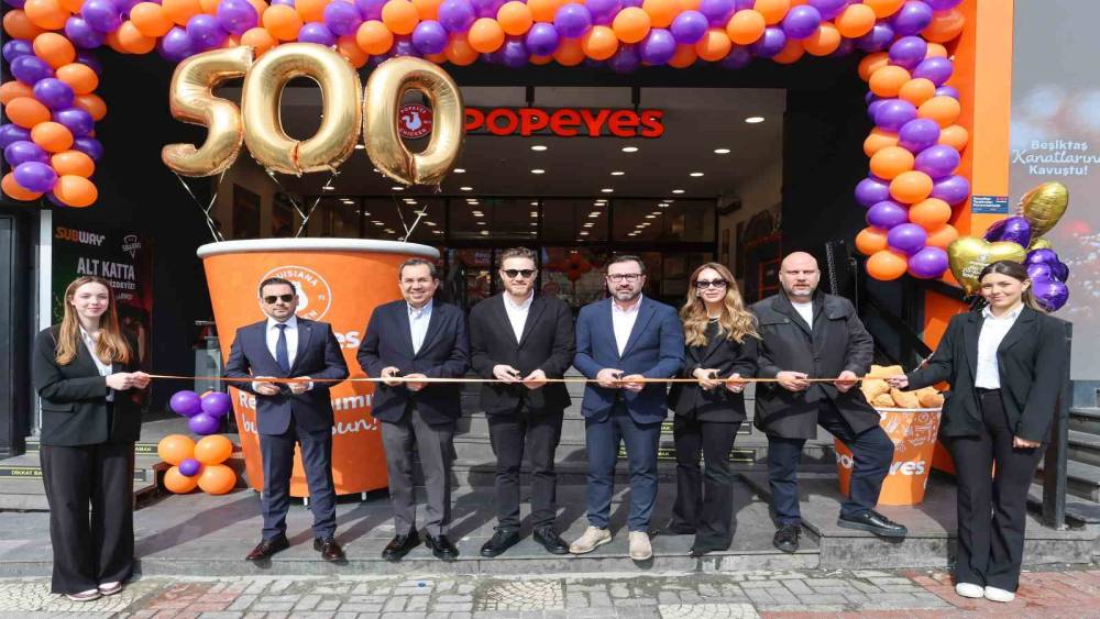 Popeyes T&uuml;rkiye&rsquo;de 500 restorana ulaştı
