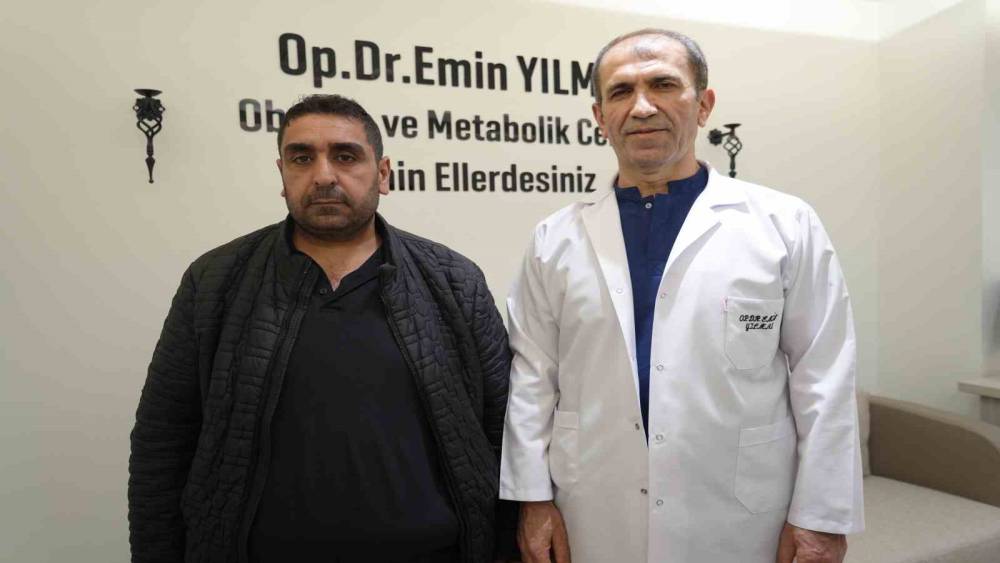 Ağrısız t&uuml;p midesi ameliyatıyla 6 ayda 50 kilo verdi
