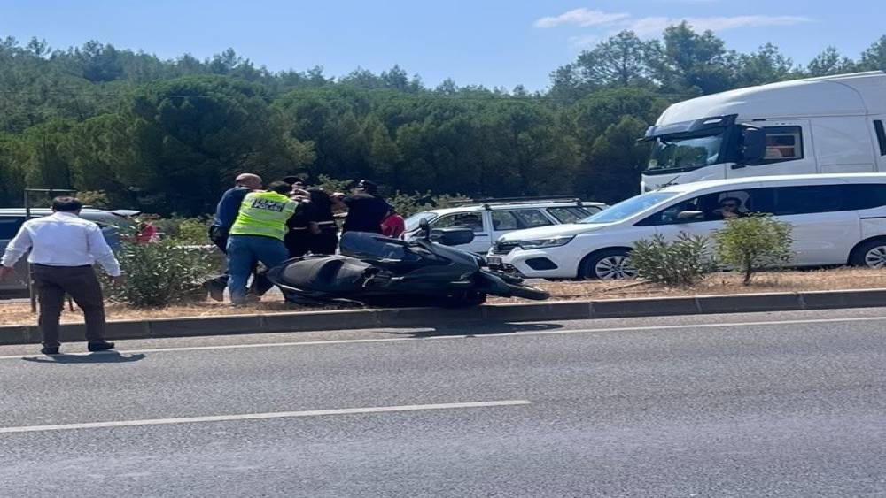 Narkotik denetiminden ka&ccedil;an motosikletli kıskıvrak yakalandı
