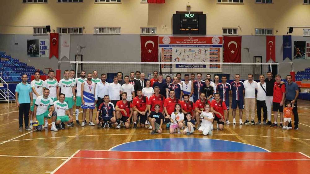 Kamu Spor Oyunları Voleybol Müsabakaları sona erdi
