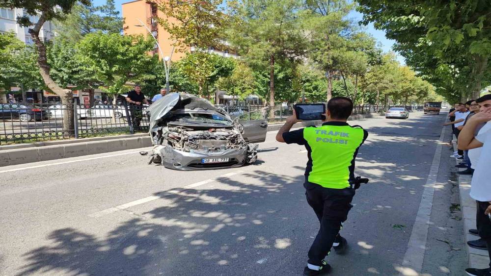 Batman&rsquo;da trafik kazası: 1 yaralı
