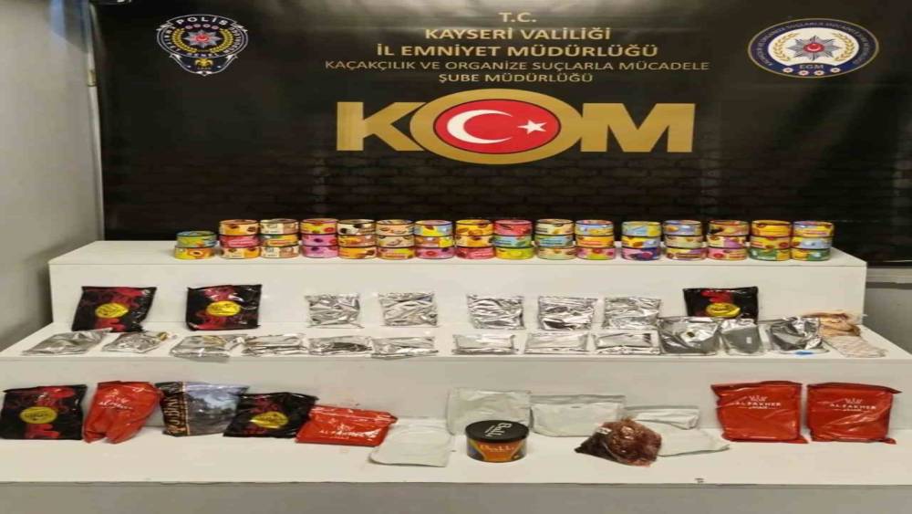 31 kilo kaçak nargile tütünü ele geçirildi
