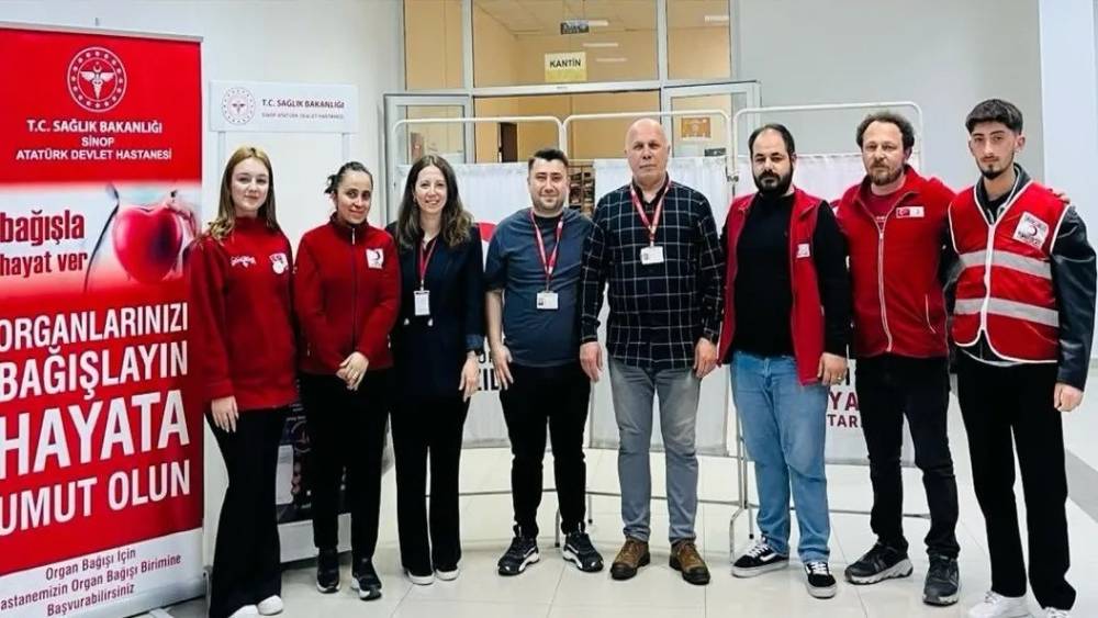 Sinop&rsquo;ta organ bağışı bilinci kamp&uuml;ste anlatıldı
