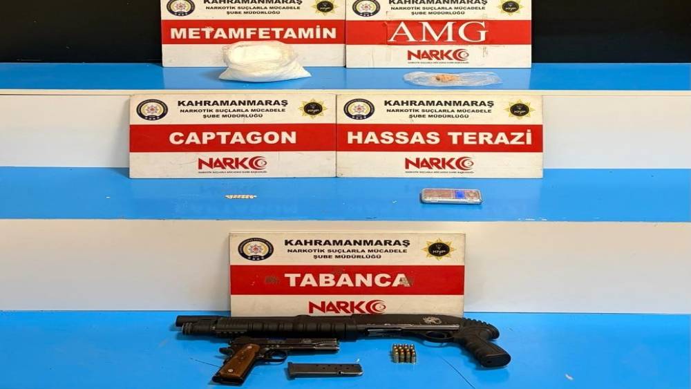 Kahramanmaraş&rsquo;ta uyuşturucu operasyonu: 1 tutuklama
