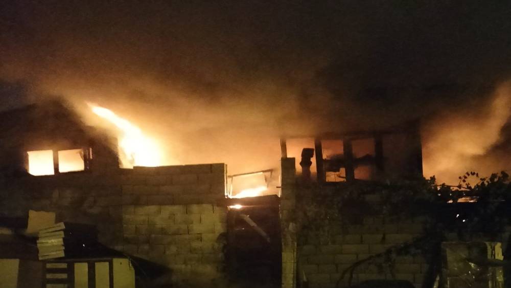 Kahramanmaraş&rsquo;ta iş yeri yangını

