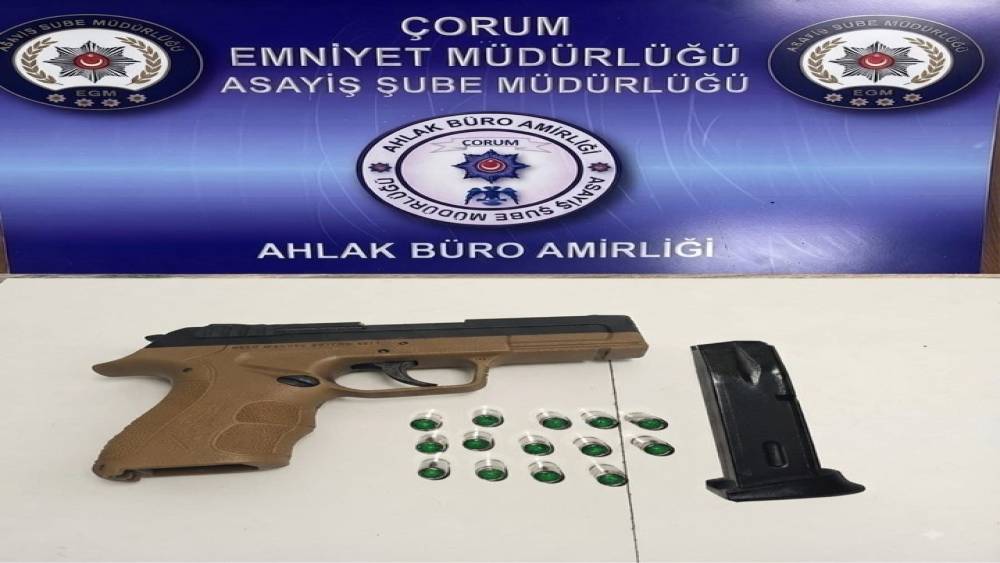 &Ccedil;orum&rsquo;da aranan 1 kişi yakalandı
