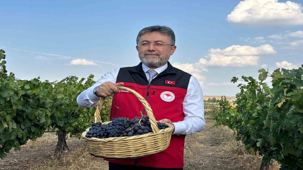Bakan Yumaklı: "3 milyon 850 bin tonluk bir &uuml;z&uuml;m &uuml;retimi &uuml;lkemizde ger&ccedil;ekleşmiş olacak"

