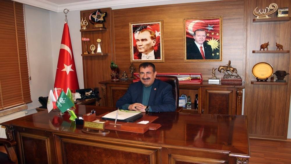 T&Uuml;RKYED Genel Başkanı &Ccedil;elik: "Kırsalda Bereket - K&uuml;&ccedil;&uuml;kbaşa Destek Projesi, &uuml;reticimizin y&uuml;k&uuml;n&uuml; hafifleten &ouml;nemli bir projedir"
