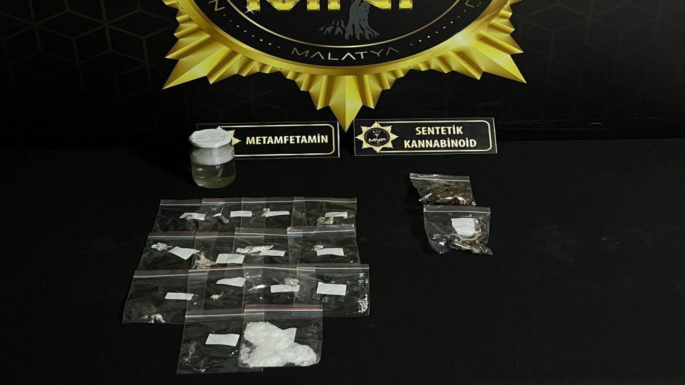 Malatya&rsquo;da uyuşturucu operasyonu: 2 tutuklama

