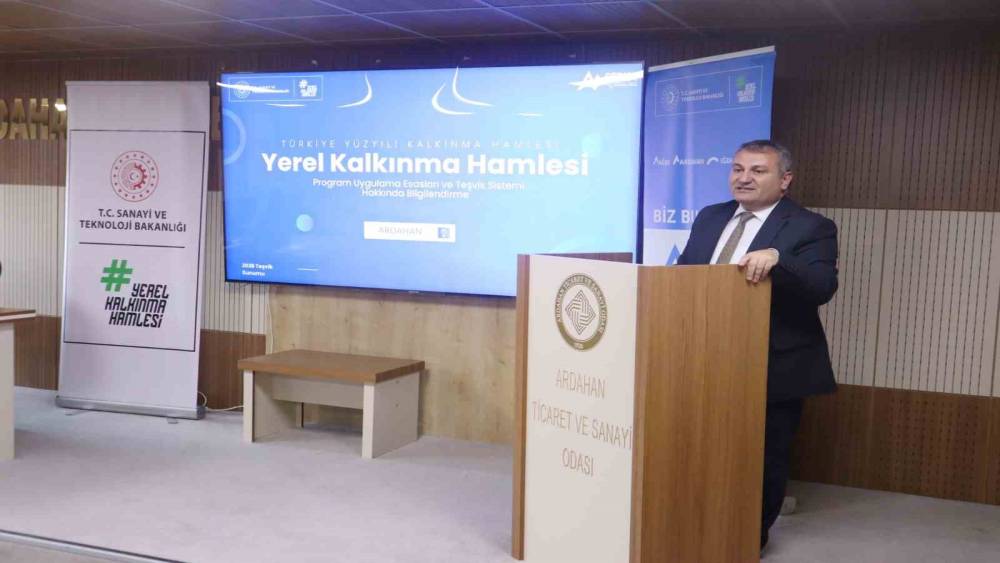 Ardahan teşvik programı iş d&uuml;nyasına tanıtıldı
