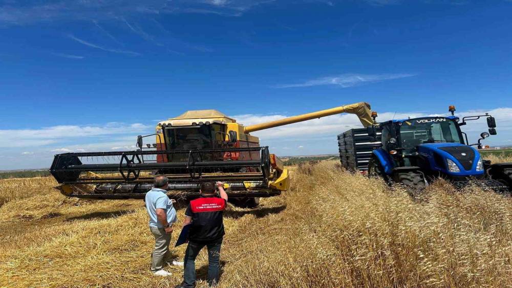 Kırklareli&rsquo;nde hasat d&ouml;neminde bi&ccedil;erd&ouml;ver denetim
