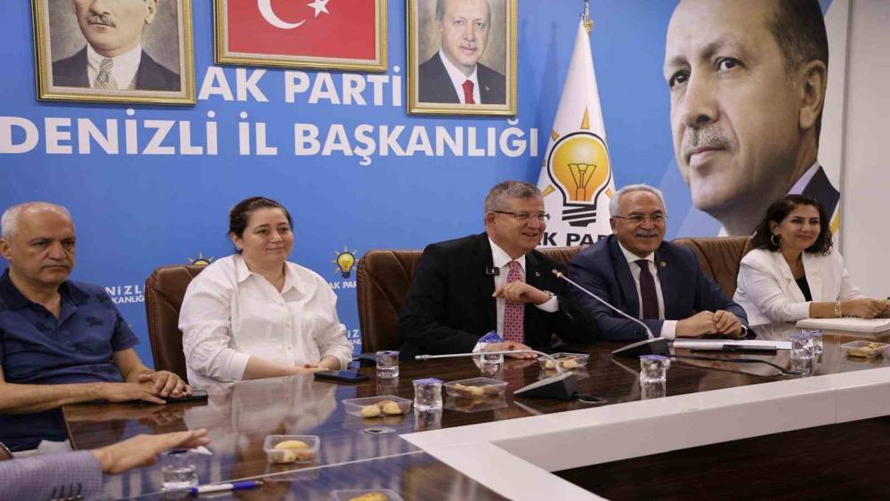 Denizli AK Parti&rsquo;de &rsquo;vefa&rsquo; zirvesi

