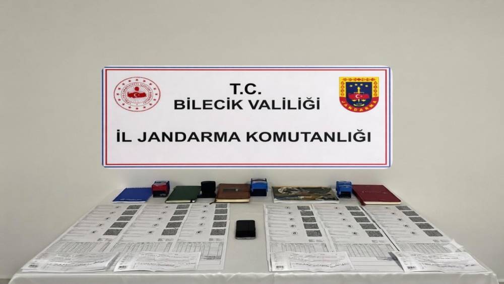 Bilecik&rsquo;te 14,5 milyon liralık sahte fatura ele ge&ccedil;irildi, 2 kişi yakalandı
