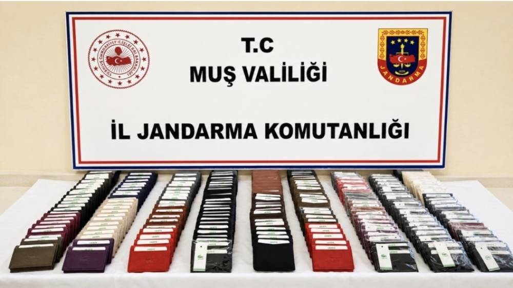 Muş&rsquo;ta 825 bin TL değerinde sahte marka &uuml;r&uuml;n ele ge&ccedil;irildi
