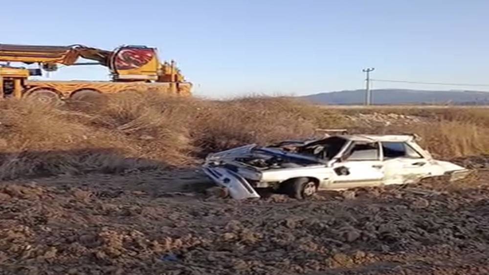 Burdur&rsquo;da otomobil takla attı: 1 yaralı
