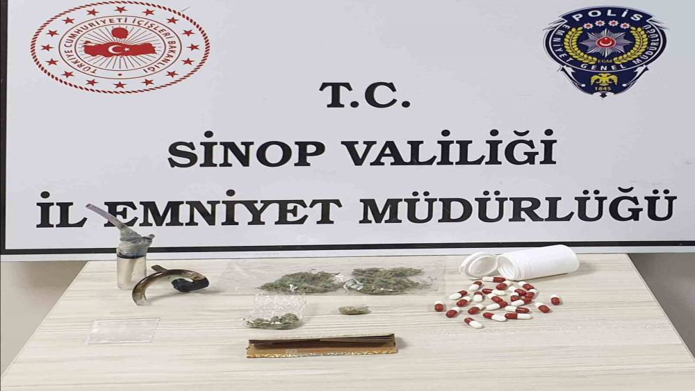 Sinop&rsquo;ta uyuşturucu operasyonu: 4 g&ouml;zaltı
