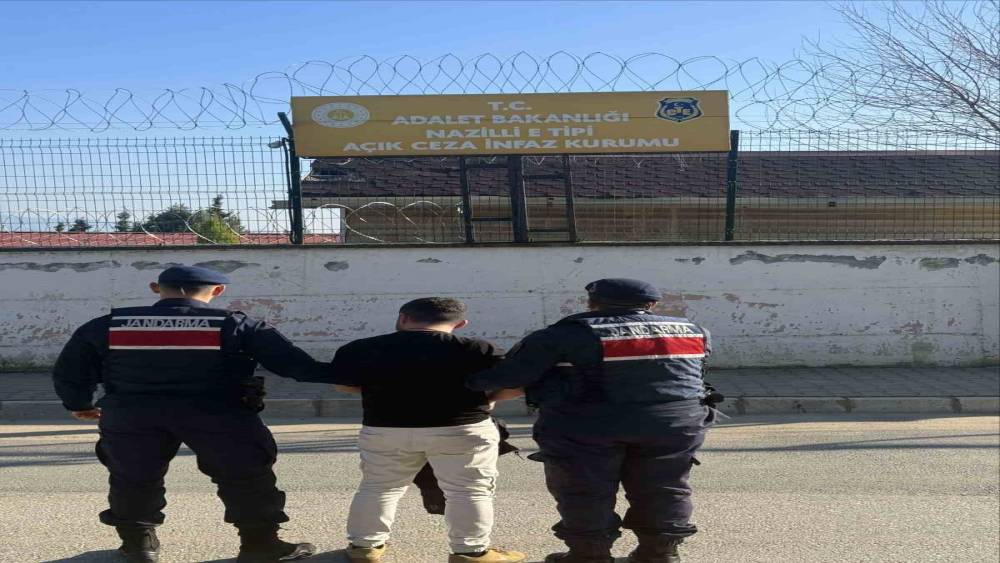 Hapis cezasıyla aranan şahıs Nazilli&rsquo;de yakalandı
