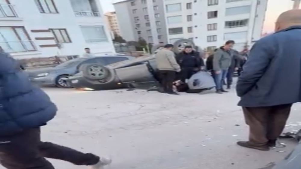 Elazığ&rsquo;da trafik kazası: 2 yaralı
